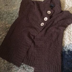 Nomadic traders brown sweater/cardigan S